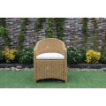 High Quality Poly Rattan Outdoor 6 Chairs Dining Set